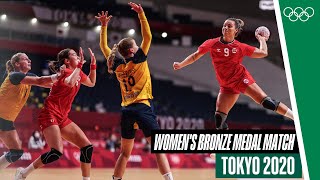 🤾‍♀️ Womens Handball Bronze Medal Match at Tokyo 2020 [upl. by Freeman]