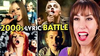 Millennials Guess The 2000s Rock From The Lyrics  Lyric Battle [upl. by Luella]