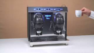 Twin  How to dispens coffee with the professional coffee pod machine [upl. by Ecaroh]