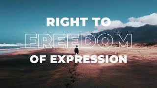 Essay 1  Right to Freedom of Expression  400 words [upl. by Derinna]