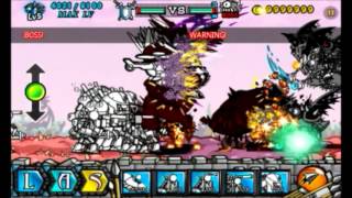 Cartoon Wars 2 Heroes  Lvl 3 Hell Mode 3rd time around HACKED [upl. by Dloreh]