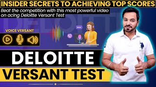 VERSANT TEST DELOITTE  Your Complete Guide to Success  Versant English Test [upl. by Humpage]