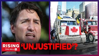 TRUCKER VICTORY Trudeaus Emergency Act Use UNJUSTIFIED Rules Canadian Judge [upl. by Lark]