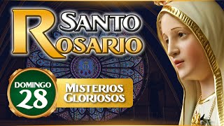 Día a Día con María Rosario Domingo 28 de abril 🙏 Misterios Gloriosos  Caballeros de la Virgen [upl. by Cattier]