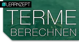 Terme berechnen [upl. by Duma]