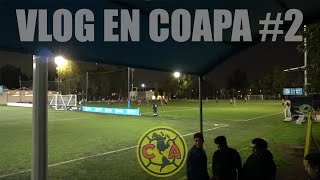 Nos toco jugar lloviendo en Coapa Jornada 2 de la liga en el Club America Vlog 2 [upl. by Alliuqal109]