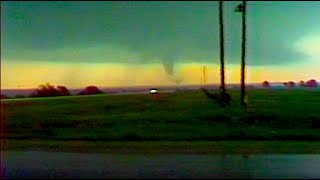 Tecumseh Oklahoma Tornado May 17 1981 KWTV 9 [upl. by Kcirtemed173]