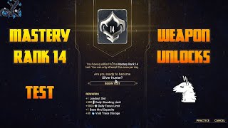 Lets Play Warframe  Mastery Rank 14 Test and Weapon Unlocks PrimarySecondaryMelee [upl. by Prakash]