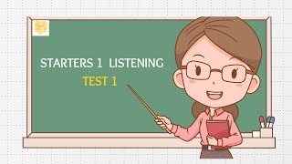 STARTERS 1 LISTENING TEST 1 [upl. by Anilac]