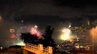 Madeira Island Fireworks 2014  Fogo de Artifício Madeira 2014 HD [upl. by Suissac]