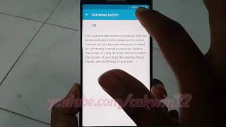 Samsung Galaxy S6 How to Change Cursor Colour Universal Switch Feedback [upl. by Nwhas]