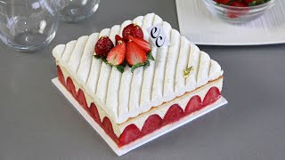 Tarta Fraisier  Fraisier Cake [upl. by Cibis]