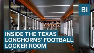 Inside The Texas Longhorns 7 Million Locker Room [upl. by Ludmilla]