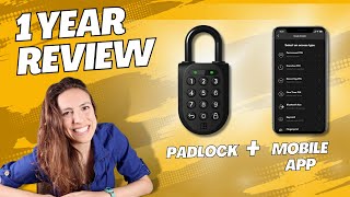 Igloohome Smart Padlock 2 One Year Review and Mobile App Demo [upl. by Eornom471]