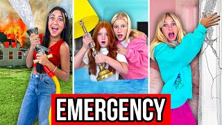 Our HOUSE is on FIRE  EMERGENCY DRILLS with 10 KiDS 🚨 🔥 [upl. by Kalikow186]