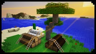 ✔ Minecraft How to make Tied Down Logs [upl. by Wakeen]