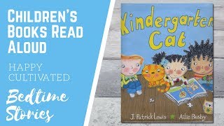 KINDERGARTEN CAT Book  Back to School Books for Kindergarten  Kids Books Read Aloud [upl. by Heti]