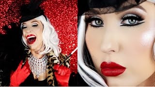 Cruella de Vil Makeup Tutorial  Jaclyn Hill [upl. by Phyllys]