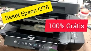 Impressora Epson l375l475 com problema não imprime Reset Grátis [upl. by Ioj]