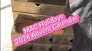 MAC Cosmetics 2024 Holidays Advent Calendar ‼️ Spoiler [upl. by Ahtiek]