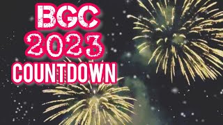 2023 New Year’s Eve Countdown At BGC  2022 Year End Fireworks Display [upl. by Tanitansy]