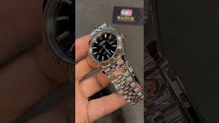 Rolex Datejust 41 Stainless Steel on Oyster with Black Dial and Fluted Bezel [upl. by Dripps]