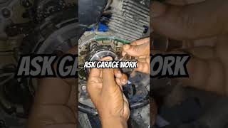 ASK GARAGE WORK BIKE ENGINE MECHANICGEAR WORKING🛠️🧰🛵 PART 2 [upl. by Ennayd]