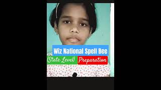 Spelling of words and their meanings  Wiz National Spell bee State Level preparation english [upl. by Hank]