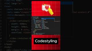 Create Video Frame By Using Html amp Css  codestyling html cssanimation [upl. by Wong]