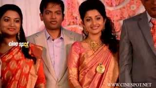 Meera Jasmine marriage reception video [upl. by Sayles]