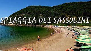 SCAURI MINTURNO🇮🇹SPIAGGIA DEI SASSOLINI 🇮🇹4K🇮🇹 [upl. by Alanah21]