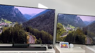 Samsung S90C OLED calibrated vs Conventional LED TV 2023 [upl. by Rodrich595]