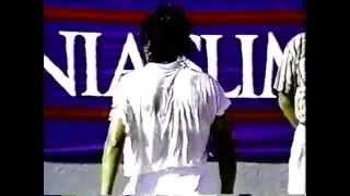 Gabriela Sabatini v Jennifer Capriati VSlims Florida 1990 pt4 [upl. by Yllehs857]