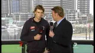 Re AFL player collapses on Australian TV [upl. by Saddler515]