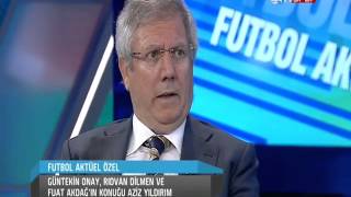 Aziz Yıldırımdan Mehmet Ali Aydınlara yaylım ateşi 13092012  NTV Spor [upl. by Yarised]