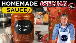 Schezwan Sauce Recipe  बाज़ार जैसी शेजवान चटनी  شیزوان چٹنی کی ترکیب I Chef Saadat [upl. by Sitelc]