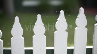 White Picket Fence  Stock Footage  VideoHive 9756728 [upl. by Swihart]