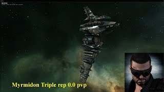 Myrmidon 00 Solo PVP  Eve online [upl. by Bourne124]