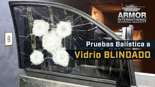 Prueba balística a vidrio blindado [upl. by Badger586]