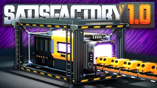 Satisfactory 10  WIRELESS STORAGE WITH THE DIMENSIONAL DEPOT 13 Multiplayer Factory Automation [upl. by Brighton]