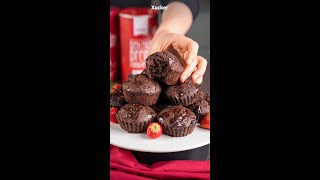 Schokomuffins  OHNE ZUCKER  einfaches Muffin Rezept [upl. by Regine259]