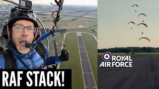 We Attempt a Paramotor STACK at an ACTIVE RAF BASE [upl. by Stirling]