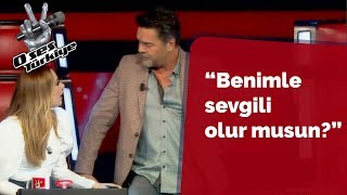 Beyaz’dan Hadise’ye herkesi şoke eden soru “Benimle sevgili olur musun”  O Ses Türkiye 2018 [upl. by Adieren]