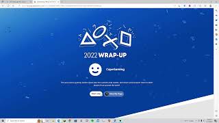 How to Get Your PlayStation Wrap Up for 2023 [upl. by Halehs374]