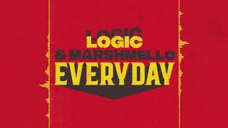 Marshmello amp Logic  EVERYDAY Audio [upl. by Hanni719]