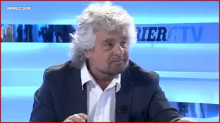 Beppe Grillo intervista al Corriere della Sera [upl. by Catherina]