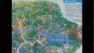 Walt Disney World maps 2011 [upl. by Enait592]