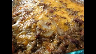 Southern Hamburger and Potato Casserole easy recipe [upl. by Ezaria]