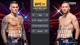 DUSTIN POIRIER VS JUSTIN GAETHJE 2 FULL FIGHT UFC 291 [upl. by Oitaroh]