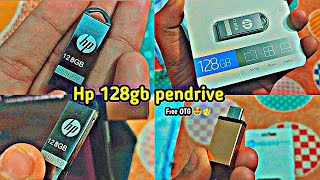 Hp 220w Usb 2030 pendrive unboxing and full Review  Best pendrive Under RS 500 usb usbport [upl. by Margarete484]